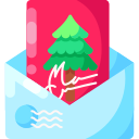 tarjeta de navidad icon