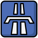 señal de carretera icon