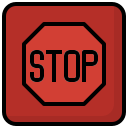 señal de stop icon