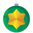 pelota de navidad icon