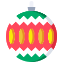 pelota de navidad icon