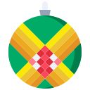 pelota de navidad icon