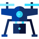 drone con cámara icon