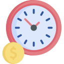 el tiempo es dinero icon