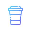 vaso de papel icon