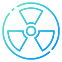 energía nuclear icon