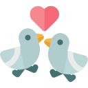 pájaros del amor