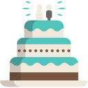 pastel de bodas icon