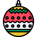 pelota de navidad icon