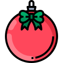 pelota de navidad icon