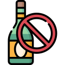 no alcohol