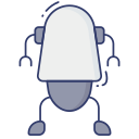 robot espacial icon