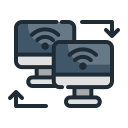 transferencia de datos icon