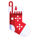 calcetín de navidad icon