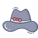 sombrero de pamela icon