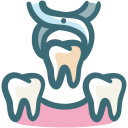 extracción dental icon