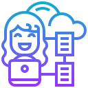 almacenamiento de datos icon