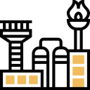 refinería de petróleo icon