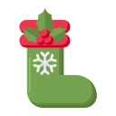 calcetín de navidad icon