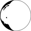 símbolo da fase da lua 