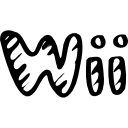 esboço do logotipo social do nintendo wii 