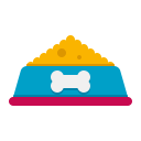 Pet bowl icon