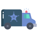 camioneta de la policía icon