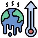 calentamiento global icon