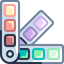 paleta de color icon