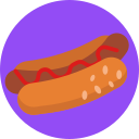 sándwich de perrito caliente icon