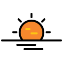 puesta de sol icon