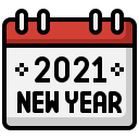 año nuevo icon