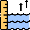 niveau de la mer Icône