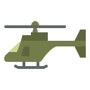 helicóptero del ejército