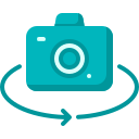 cámara 360 icon