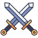 Cross swords icon