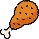 pollo frito icon