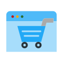 las compras en línea icon