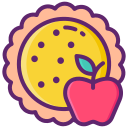 pie de manzana icon