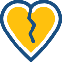 corazón roto icon