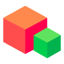 cubo 3d icon