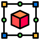 cubo 3d icon