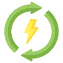 energía renovable icon