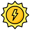 energía solar icon