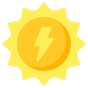 energía solar icon