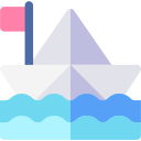 barco de papel icon