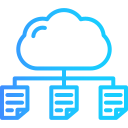 datos en la nube icon