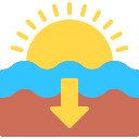 puesta de sol icon