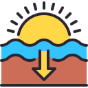 puesta de sol icon