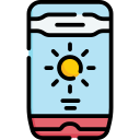 protector solar icon